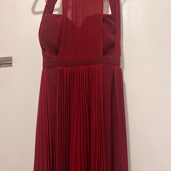 Super Classy Maxi evening dress with flow drapery sides - Picture 7 of 9